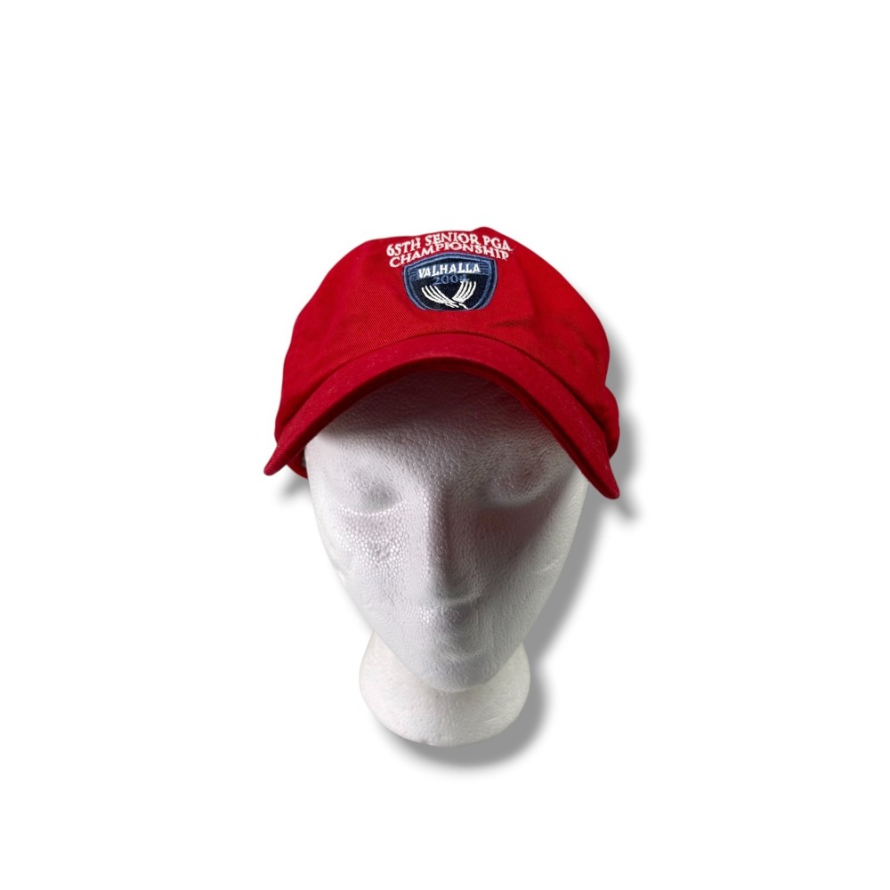 Imperial 65th Senior PGA Championship Valhalla 2004 Golf Hat Red Adjustable Cap